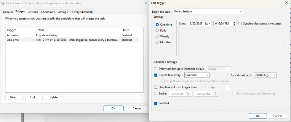 Task Trigger 2